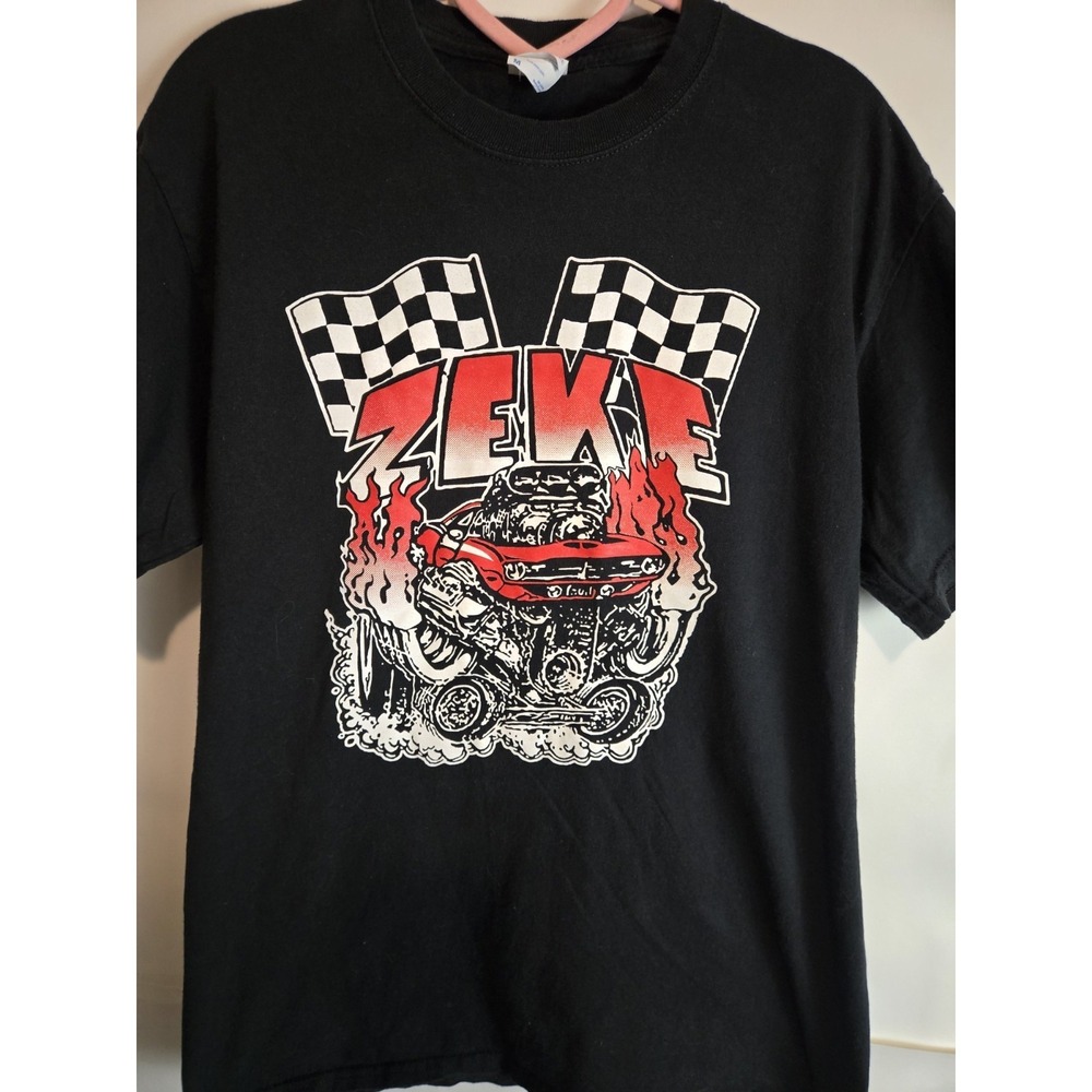 Vintage Y2k Zeke Band T-shirt Sz Medium Mopar Muscle Car Epitaph Punk Thrash